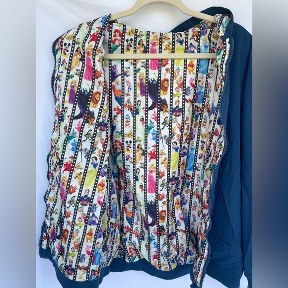 Disney Bradford Exchange Hooded Windbreaker Jacket size Large - Picture 3 of 7